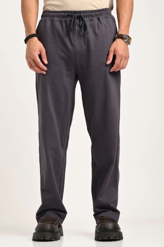 Ash Grey Cotton Joggers
