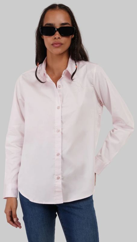 Baby Pink Regular Fit Shirt