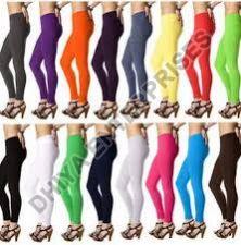 Plain Ladies Cotton Leggings