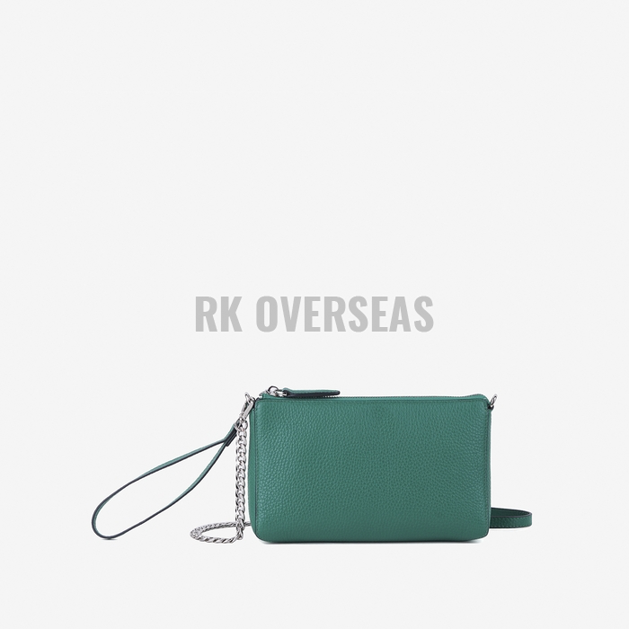 Ladies Sea Green Leather Wallet