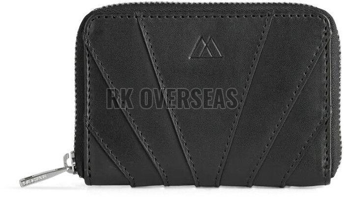 Ladies Black Designer Leather Wallet