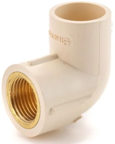 1/2 Inch 90 Degree Finolex CPVC Brass Elbow