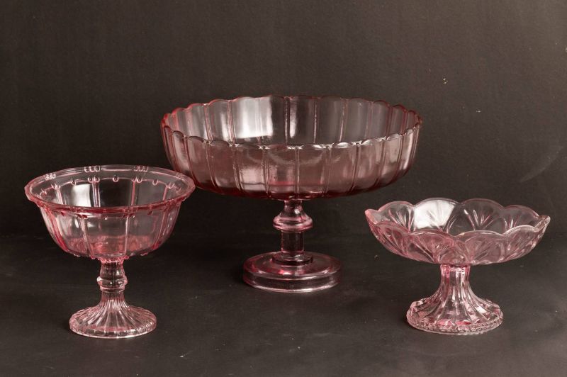 Pink Glass Bowl