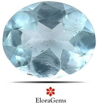 Aquamarine 8x7 MM 1.63 Carats