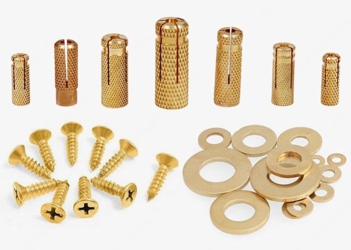 brass fasteners