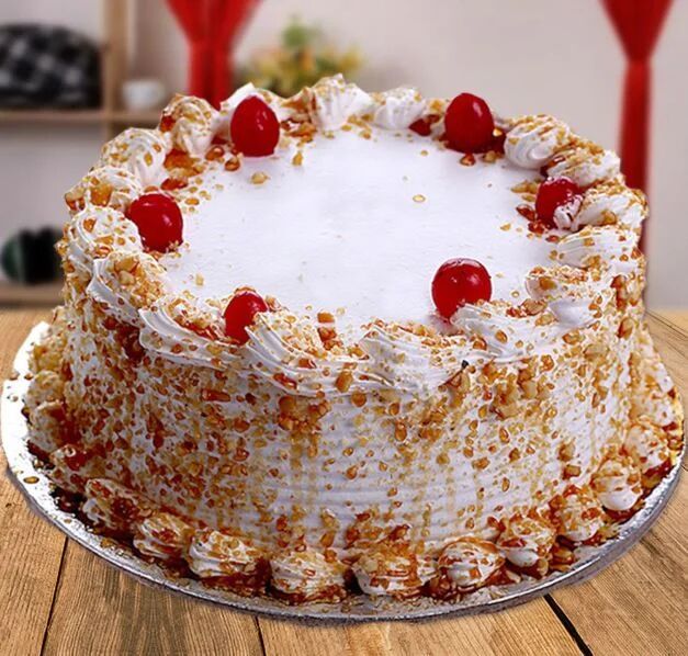 Cherry Flavored Butterscotch Cake