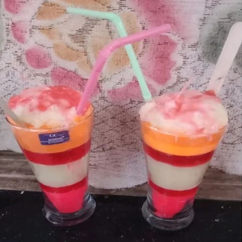 Handmade Glass Icecream Soy Wax Designer Candle