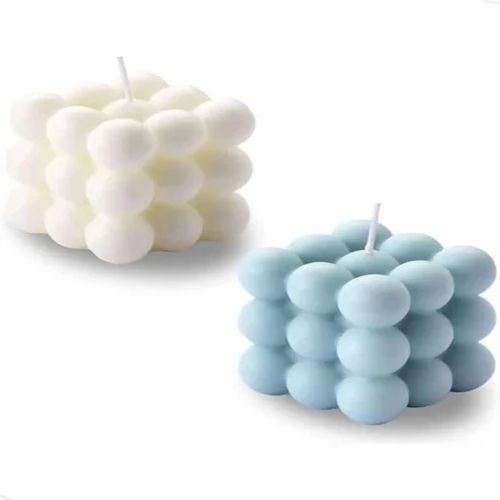 Paraffin Wax Bubble Candle