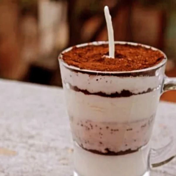 Paraffin Wax Dessert Candle