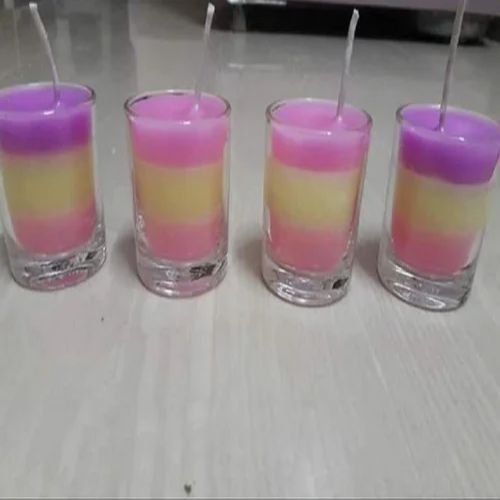 Soy Wax Short Glass Candle