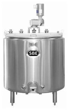 Stainless Steel Batch Milk Pasteurizer 100L