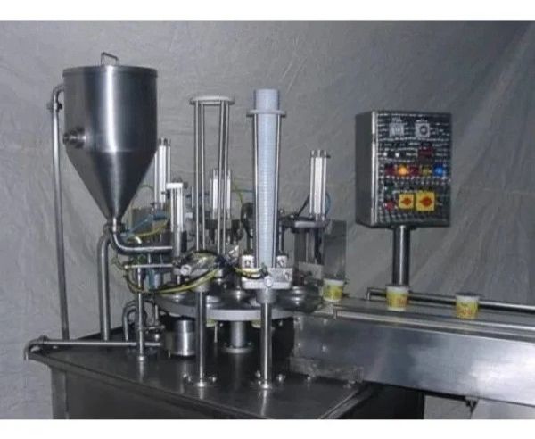Curd Cup Packing Machine