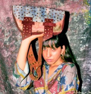 D Shape Fanny Waist Bag With Studs