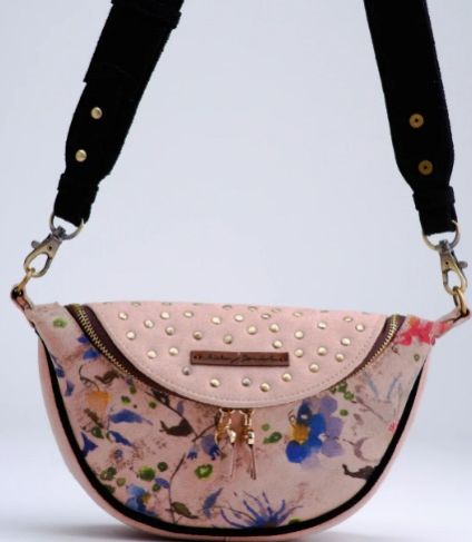 Light Pink Floral Fanny Bag