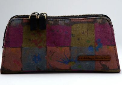 Wine Checks Sunglasses Pouch