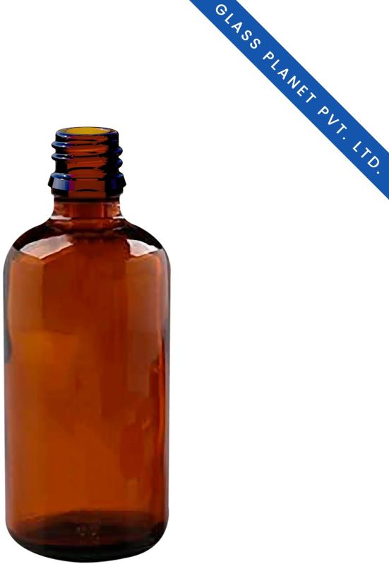 50 Ml Amber Glass Bottle With 18mm Neck