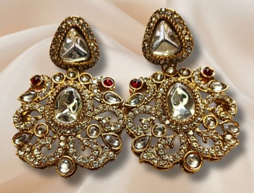 Women Noor Jahan Kundan Earrings