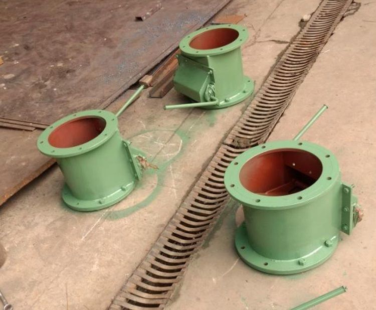 Double Pendulum Flap Valve