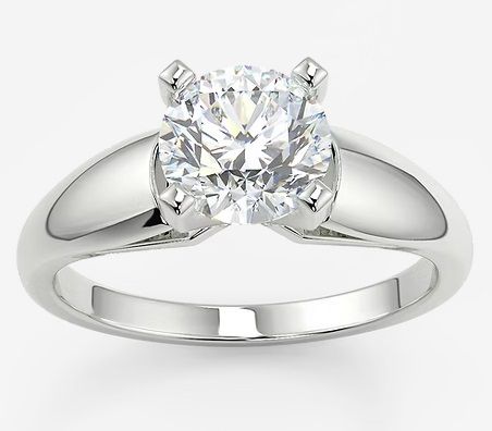 Solitaire Classic Lab Grown Diamond Ring