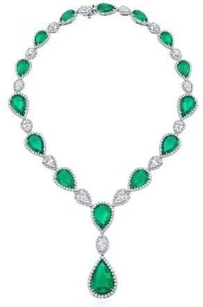 Verde Essence Womens Necklace, Color : Green, White