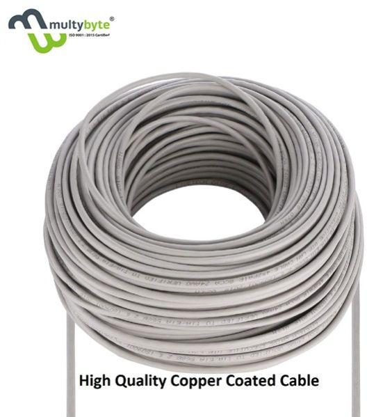 Multybyte RJ-45 Patch Cord cat-6 Ethernet Cable 40 MTR