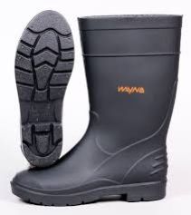 PVC Sole Safety Gumboot Full Size for Rainy Season/ Concrete Work