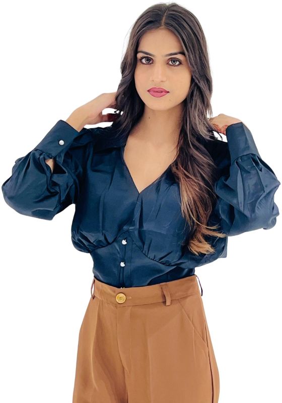 Full Sleeves Button Top