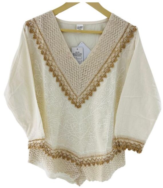 V-Neck Designer Kurti