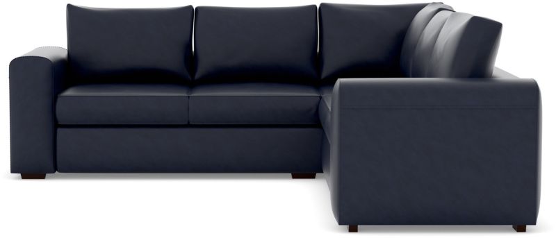 Dune Corner Artificial Leather Sofa Both Side Arms