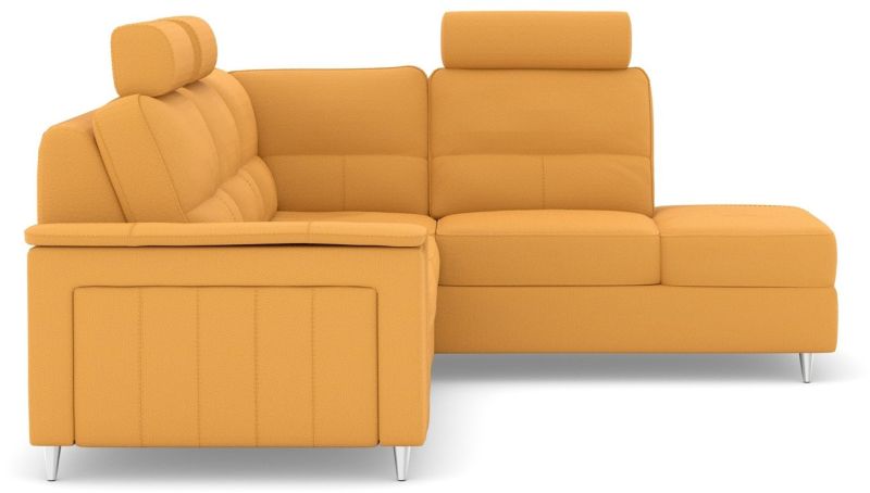 Hudson Corner Fabric Sofa LHF With Chaise