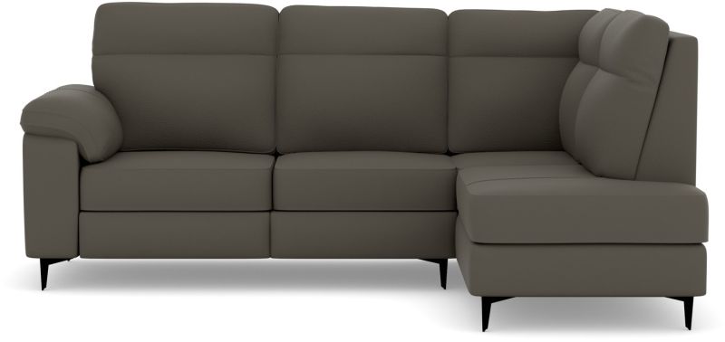 Mayfair Corner Leather Sofa LHF With Recliner