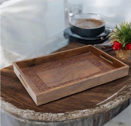 Wooden Engraved Tray