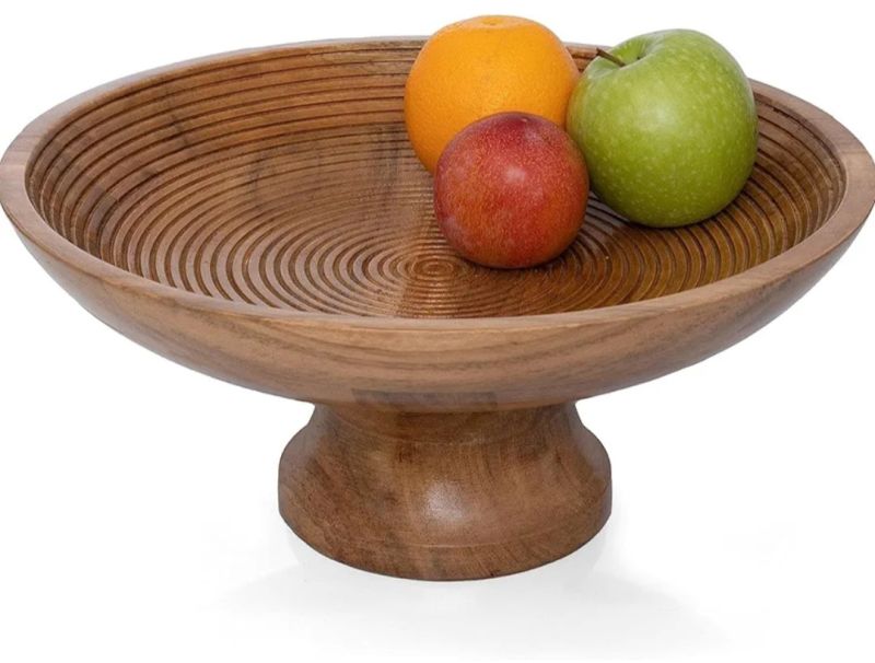 Wooden Fruit Bowl