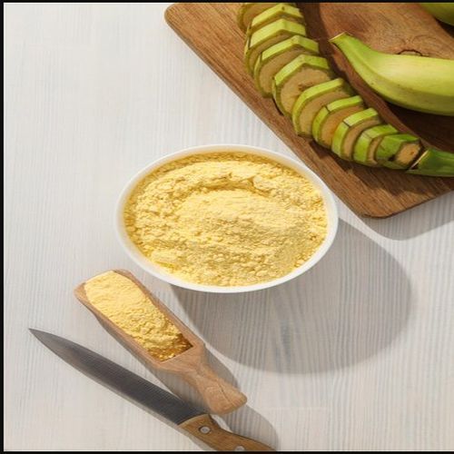 Organic Banana Powder, Color : Creamy, Packaging Type : Plastic Bag