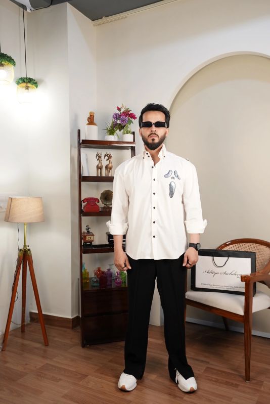 Ghost Mood On Mens Shirt