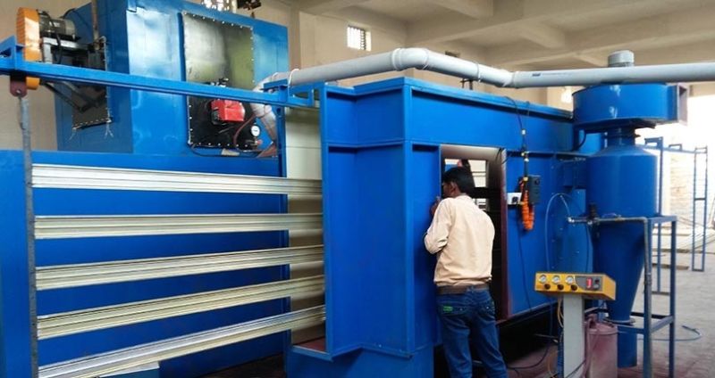 Aluminium Sections Powder Coating Plant