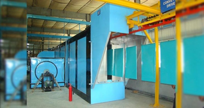 Conveyorised Powder Coating Plant