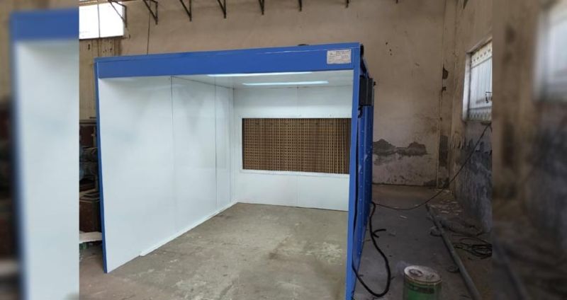 Dry Back Painting Booth