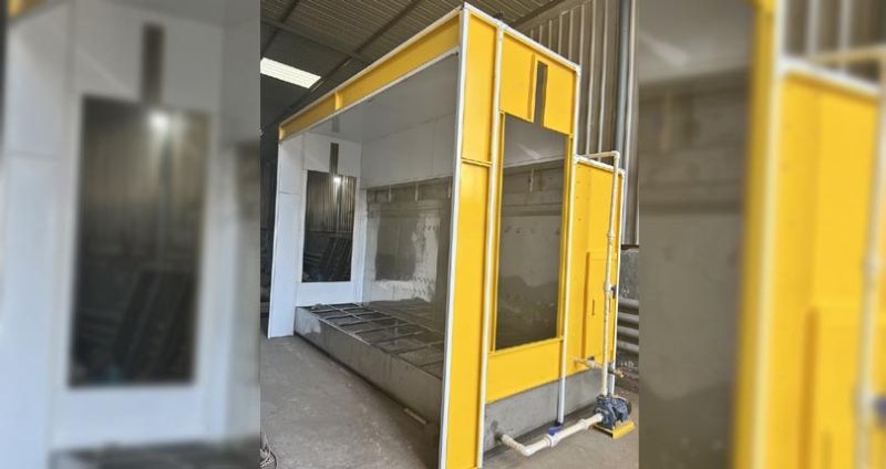 Water Wash Painting Booth