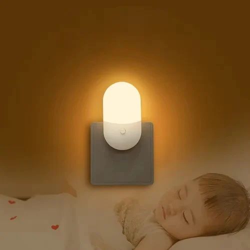 Plastic LED Night Light, Color : Multicolor, Weight : 100 for Home