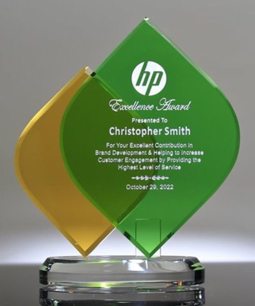 Crystal Flame Trophy