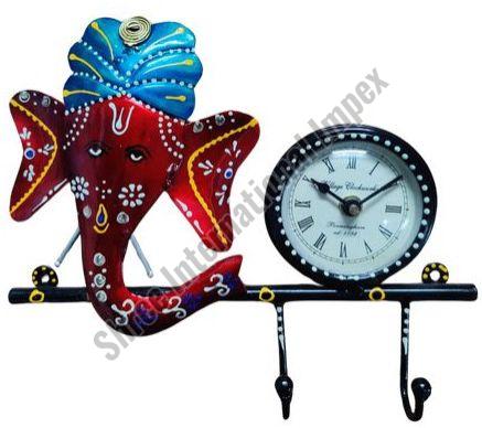 Ganesh Ji Clock Key Holder