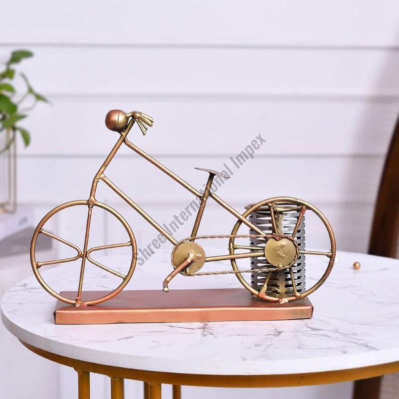 Golden Cycle Pen Stand