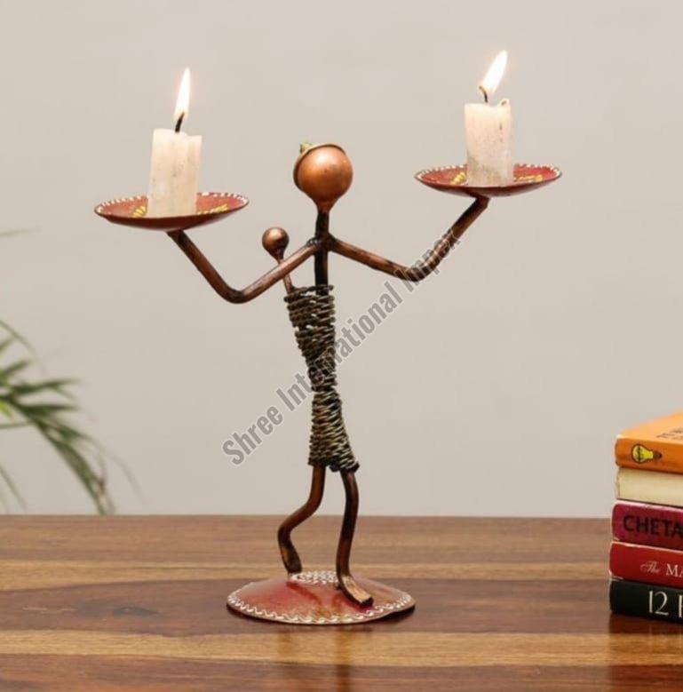 Lady Baby Double T Light Holder