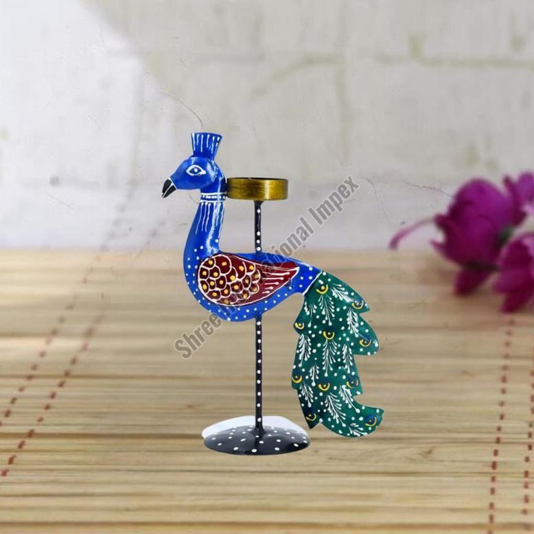 Peacock T Light Holder