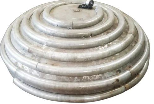 Polished Stainless Steel Limpet Coil Vessel, Color : Silver 50 Inch
