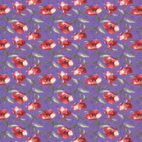 Dutch Flower Purple Ceiling Particle Board