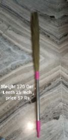 Plain Steel Handle Grass Broom, Packaging Type : Plastic Packets