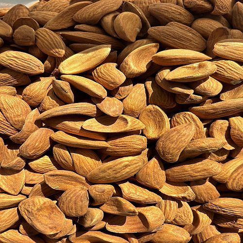 Mamra Badam Giri for Cooking, Food Medicine, Packaging Type : Brown