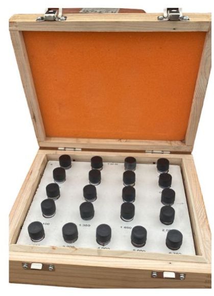 Thread Measuring Two Wire Set of 21 Nos